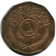 1 FILS 1959 IRAQ Islámico Moneda #AK264.E - Iraq