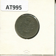 1 FRANC 1950 BELGIEN BELGIUM Münze #AT995.D - 1 Franc