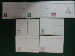 KARTONNEN DOOS 12/  7 CP NORGE  XX - Postal Stationery