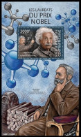 Central Africa 2015 MNH MS, Einstein Nobel Physics Winner - Albert Einstein
