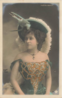 JEANNE IVON * Carte Photo * Artiste Spectacle Music Hall Cabaret Théâtre Marigny Opéra * Photo WALERY - Artistes