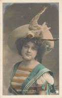 MISS DORA LETINE * Carte Photo * Artiste Spectacle Music Hall Cabaret Théâtre Opéra * Photo WALERY - Artistes