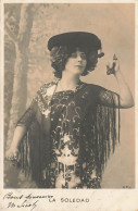 LA SOLEDAD * Carte Photo * Artiste Spectacle Music Hall Cabaret Théâtre Opéra - Artiesten