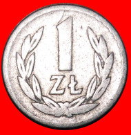 * SOCIALIST STARS ON EAGLE (1957-1985): POLAND  1 ZLOTY 1957! DIES I+A! · LOW START! · NO RESERVE!!! - Pologne