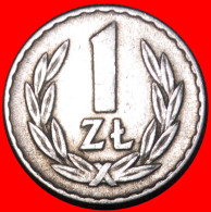 * SOCIALIST STARS ON EAGLE (1957-1985): POLAND  1 ZLOTY 1966! DIES I+A! · LOW START! · NO RESERVE!!! - Pologne