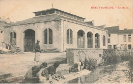 Mussy Sur Seine * La Halle * Place Village Lavoir * Laveuses Blanchisseuses Lavandières * Villageois - Mussy-sur-Seine