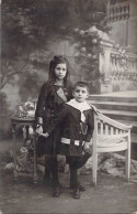 ENFANTS - Frère Et Soeur - Photgraphie - Carte Postale Ancienne - Other & Unclassified