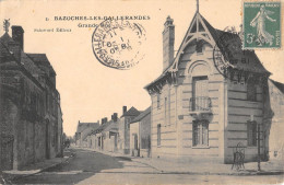 CPA 45 BAZOCHES LES GALLERANDES GRANDE RUE - Other & Unclassified