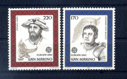 1980 SAN MARINO SET MNH ** Europa - Unused Stamps