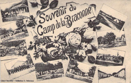 FRANCE - 16 - Souvenir Du Camp De La BRACONNE - Multivues - Carte Postale Ancienne - Autres & Non Classés