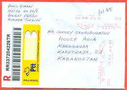 Turkey 2023.The Envelope Passed The Mail. - Lettres & Documents