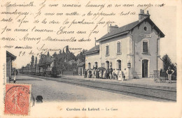 CPA 45 CERDON DU LOIRET LA GARE / TRAIN - Autres & Non Classés