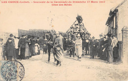 CPA 45 LES CHOUX SOUVENIR DE LA CAVALCADE 1907 CHAR DES BEBES - Andere & Zonder Classificatie