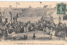 CPA 45 VILLAMBLAIN FETE DE JEANNE D'ARC SEANCE DE GYMNASTIQUE - Other & Unclassified