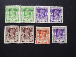 BURMA MILY ADMN SG  DIFFERENT MINT - Myanmar (Birmanie 1948-...)