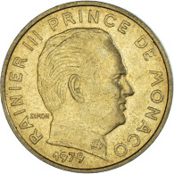 Monnaie, Monaco, Rainier III, 10 Centimes, 1979, SUP+, Bronze-Aluminium - 1960-2001 Nouveaux Francs