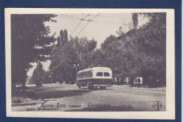 CPA Kazakhstan Carte Photo Tramway - Kazajstán