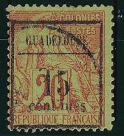 Guadeloupe N°4 - Variété Sans "i" - Oblitéré - TB - Used Stamps