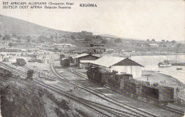 CONGO - KIGOMA - Est Africian Allemand - Chemin De Fer - Carte Postale Ancienne - Autres & Non Classés