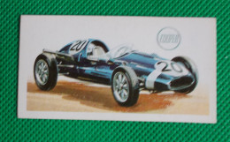 Trading Card - Brooke Bond Tea- History Of The Motor Car - 1958 Cooper Climax "G.B." - (6,8 X 3,7)- Série 50 - N° 45 - Engine