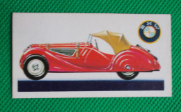 Trading Card - Brooke Bond Tea- History Of The Motor Car - 1936 BMW 328 "Germany" - (6,8 X 3,7)-Série 50 - N° 40 - Motores