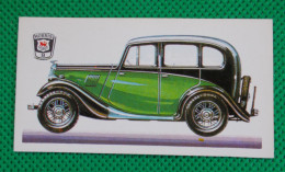 Trading Card - Brooke Bond Tea- History Of The Motor Car - 1934 Morris 918 Cc - (6,8 X 3,7)-Série 50 - N° 34 - Motores