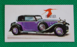 Trading Card - Brooke Bond Tea- History Of The Motor Car - 1931 Hispano Suiza Type 68 - (6,8 X 3,7)-Série 50 - N° 32 - Engine