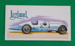Trading Card - Brooke Bond Tea- History Of The Motor Car - 1925 Leyland Thomas Spécial (6,8 X 3,7)-Série 50 - N° 25 - Engine