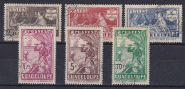 Guadeloupe N°127/132 - Oblitéré - TB - Used Stamps
