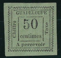 Guadeloupe Taxe N°12 - Neuf Sans Gomme - TB - Impuestos