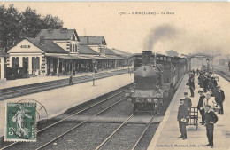 CPA 45 GIEN LA GARE / TRAIN - Gien