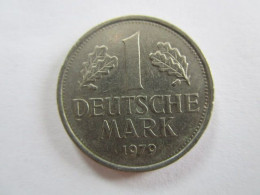 ALLEMAGNE - PIECE 1 MARK 1979 LETTRE G - 1 Marco