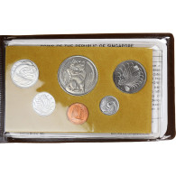 Monnaie, Singapour, 1 Cent To 1$, 1981, Singapore Mint, Special Unc., FDC - Singapore