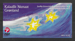 Grönland 2001 Weihnachten Mi.Nr. 374/75 MH ** - Carnets