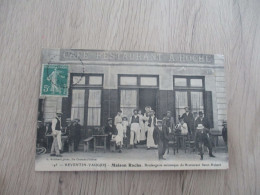 CPA 38 Isère Reventin Vaugris Maison Roche Boulangerie Mécanique Du Restaurant Saint Hubert - Autres & Non Classés