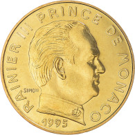 Monnaie, Monaco, Rainier III, 20 Centimes, 1995, Paris, BU, FDC - 1960-2001 Nouveaux Francs
