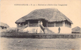 CONGO - Habitation à Moliro - Carte Postale Ancienne - Autres & Non Classés