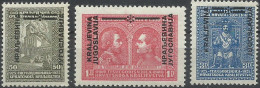 Yugoslavia   222/224 **. MNH. 1931 - Poste Aérienne