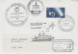 Germany  Antarktis Winter Expedition Polarstern Ca 04.07.1986 (ML155) - Polar Flights