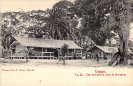 CONGO - Une Factorerie Dans La Brousse - Carte Postale Ancienne - Otros & Sin Clasificación