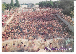 2306d: AK Schwimmen In Hajduszobuszlo (Schwimmbad Ungarn), AK Ungelaufen Um 1985 - Natation