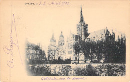 FRANCE - 27 - EVREUX - Cathédrale Vue De Derrière - Carte Postale Ancienne - Evreux