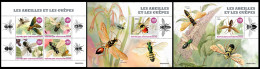 Central Africa  2022 Bees And Wasps. (727) OFFICIAL ISSUE - Abeilles