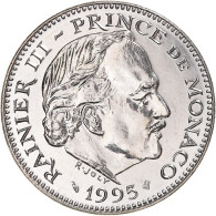 Monnaie, Monaco, Rainier III, 5 Francs, 1995, Paris, BU, FDC, Nickel - 1960-2001 Nouveaux Francs