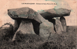 CPA - LOCMARIAQUER - Dolmen De St Pierre Er Roch… Edition Z.Le Rouzic - Locmariaquer