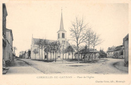 CPA 45 CORBEILLE DU GATINAIS PLACE DE L'EGLISE - Altri & Non Classificati