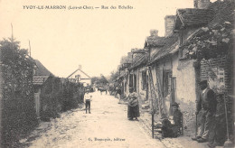 CPA 45 YVOY LE MARRON RUE DES ECHELLES - Autres & Non Classés