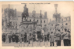 CPA 45 ORLEANS HOMMAGE DES PROVINCES FRANCAISES A JEANNE D'ARC ECHASSE - Orleans