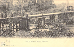 CONGO BELGE - Pont De La Lukala Dans Le Mayumba - Carte Postale Ancienne - Belgisch-Kongo