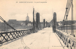 CPA 45 JARGEAU LE PONT SUSPENDU - Other & Unclassified